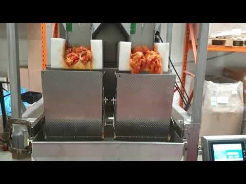 Weighing Perfection: How a Twin-Screw Weigher Handles Raw Chicken at Speed #screwerweigher
