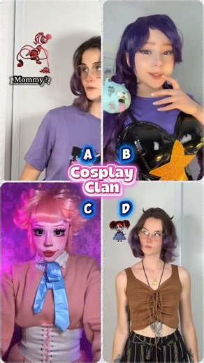 💀In the Shadow of a frightful Night - Part 2☠️ A,b,c or D❓❓#cosplay #trending #shorts