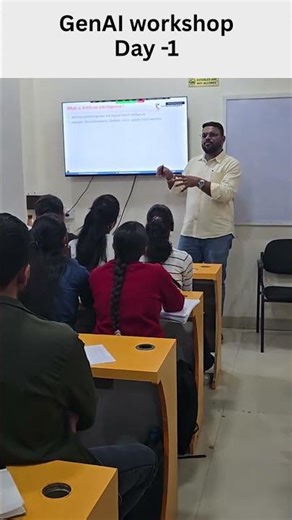 Day-1 Success | GenAI Workshop for Students | 3RI Technologies
