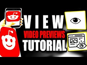 How To View Video Preview Reddit Mobile Tutorial (Step by Step Guide – Full Tutorial)