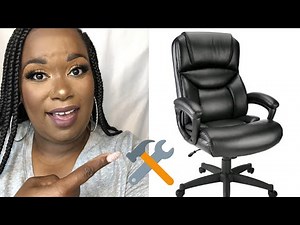 Realspace Fennington High Back Executive Chair Assemble and Review