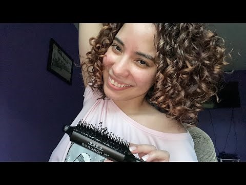 Updated ‪@ScrunchIt‬ Brush Tutorial For Naturally Textured Hair |#wavyhair , #curlyhair , #coilyhair