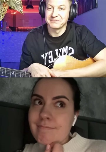 Part 1🎸The Guitarist Moved a Girl from Ukraine to Tears - Emotional Moment🥰 #guitar #fyp #guitarist #music #1guitars