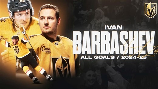 Ivan Barbashev Goals: 2024-25 Regular Season & Playoffs