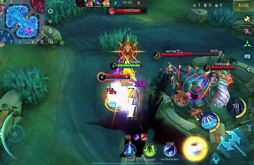 Gameplay Highlights of Lancelot in Mobile Legends