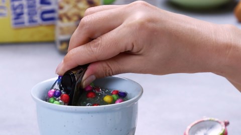 Stop Motion Cooking - How To Make Money Cake ASMR