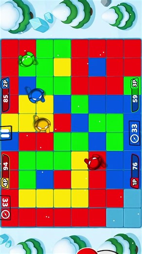 “Which Stickman Color Will Win This Crazy Race? 🔴🔵🟢🟡”