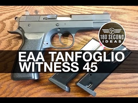 EAA Tanfoglio Witness 45ACP Review