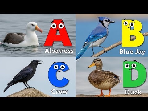 Birds Alphabet Song | ABC Safari Animals 18TH3038 | Nursery Rhyme for Kids | FT Kids Show