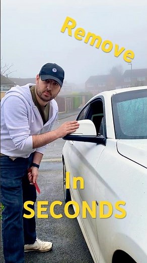 How To Remove BMW Mirror Caps (In Seconds)