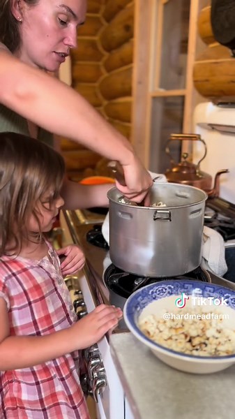 Add a vintage aesthetic to your kitchen with a vintage stove. I can never go back to a mordern stove. #simpleliving #vintage #vintagestove #kitchenaesthetic #aesthetic #kitchen #stove #realfood #kitchenremodel #kitchenstyle #classic