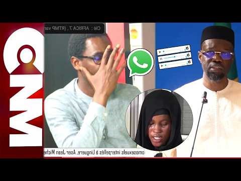 Persque in tears: Adji Sarr - Sonko trial: Momo Cissé exclusively blows the final whistle.