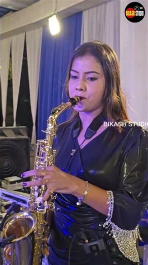 Saxophonist Lipika Samanta || Saxophone Cover ~ Yamma Yamma || Bikash Studio