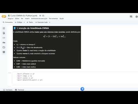 13 - Practical Intuition of EWMA for Python Application