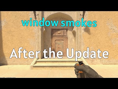 Easiest Mirage Window Smokes After the CS2 Update