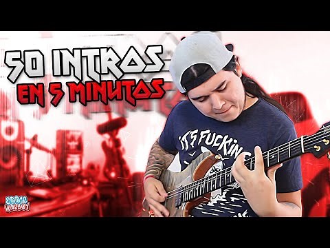 50 guitar INTROS in 5 Minutes