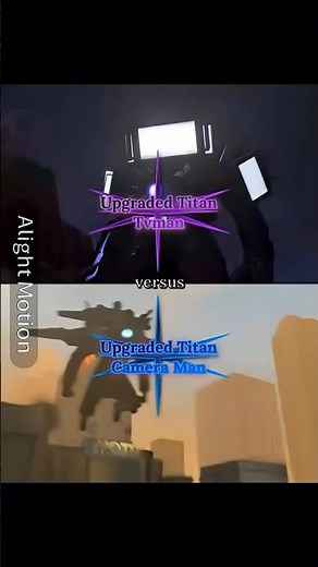 Upgraded Titan tv man vs Upgraded Titan Camera Man | Wis edit | Skibidi toilet edit