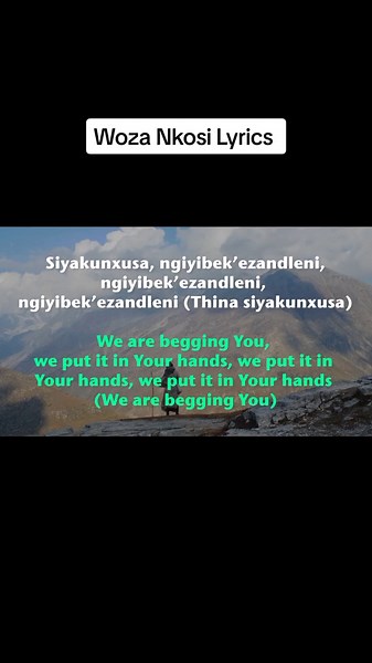 Duduza Serenade: Woza Nkosi Lyrics Analysis