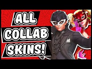 ALL OVERWATCH x PERSONA 5 COLLAB SKINS AND ITEMS