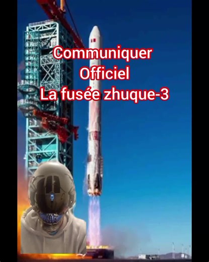 La fusée Zhuque-3 est au dessus de nos têtes en ce moment et sa désintégration ne sera pas totale, des fragments de celle-ci percuterons le sol sûrement au niveau de l Europe. Alors regardez bien au dessus de vos têtes. #newcreator #fusee #europe #france #chute