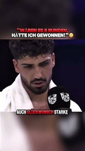 Tough interview after the defeat.. RINGLIFE COMBAT