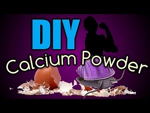 DIY Calcium Powder
