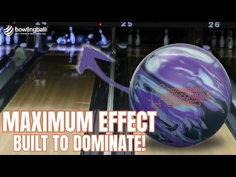 bowlingball.com Hammer Maximum Effect Bowling Ball Reaction Video Review