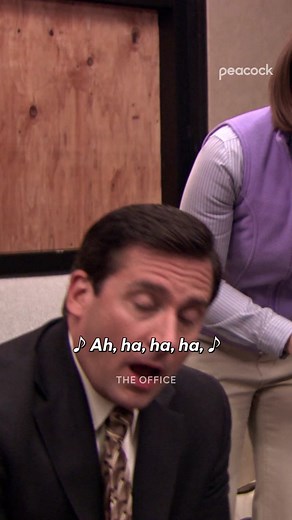 Tag yourself, I'm Kelly absolutely grooving #TheOffice #MichaelScott #AndyBernard