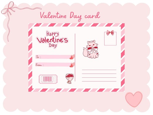 Valentine's Day Card | A6 Printable Love Note (PDF Download) - Etsy UK