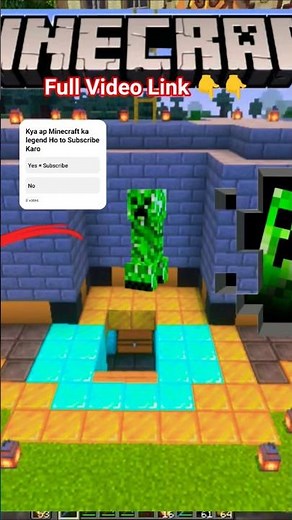 How To build Creeper Farm Tutorial ☺️☺️ #minecraft#dgameryt#shadowmc