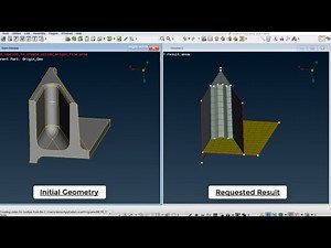 Casted parts modeling: Creation of solid elements on thick areas