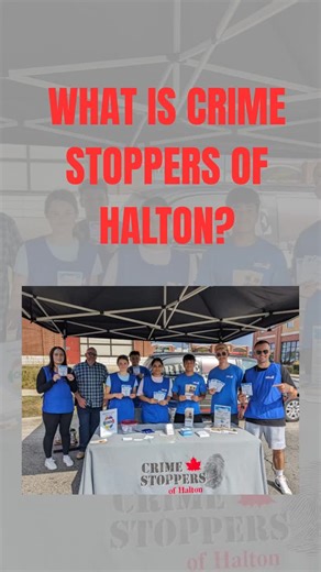 Crime Stoppers of Halton on Instagram: "Crime prevention starts with you. Crime Stoppers of Halton allows anyone to submit tips anonymously — helping police investigate while protecting your identity. 1-800-222-TIPS (8477) www.haltoncrimestoppers.ca"