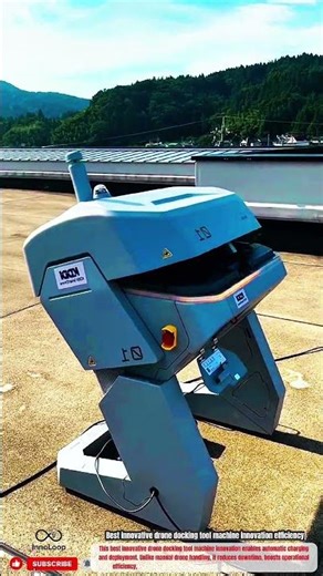 Best innovative drone docking tool machine innovation efficiency