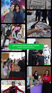 Last Saturday, the 2025 Graphic Novel Making Contest Awards Ceremony brought together over 460 attendees at the San José City Hall Rotunda to celebrate creativity and community! Highlights included winner announcements, guest speakers Minnie Phan & Jessica Fong, book signings, tons of freebies, and more. Thank you to everyone who joined us! Take a peek at the entire album here: https://flic.kr/s/aHBqjCugW2 #GNMC #SJPL #GraphicNovels #RightToLibrary | San Jose Public Library
