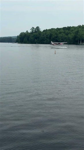 Seaplane taxi on Moosehead Lake, Maine. | Stunning North Woods Views! |#shorts