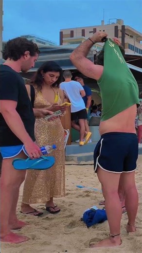 🏝️ Beach Walk Leblon, Rio de Janeiro, Brazil #shorts