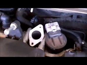 Fixing a sticking EGR valve on a Volvo v50 2 0d
