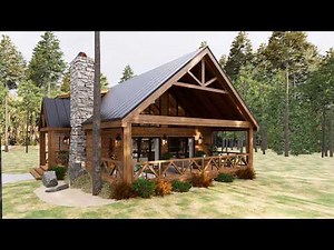 9x11m (31'x39') Fabulous 3 Bedroom - Log Cabin | Live Your Dream!