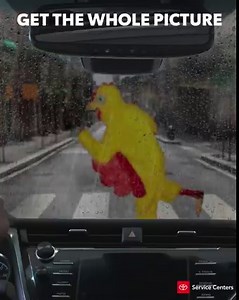 619K views · 194 reactions | Whether it be rain, sleet, or elusive chickens, the Toyota Genuine SightLine™ Wiper can tackle it all. Stop by your local participating Toyota Service Center and pick up a pair today. | Toyota USA | Facebook