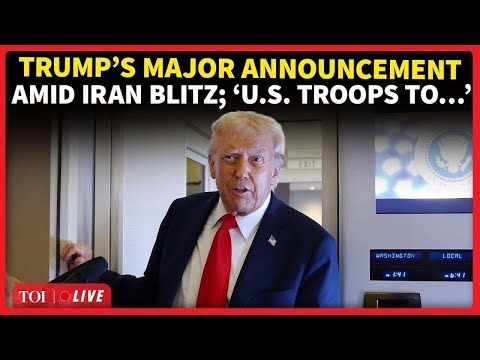 Trump Briefing: ‘US Troops To FLOOD…’: American President’s Huge Iran War Announcement | Watch