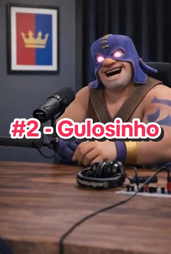 Gulosinho é o Protagonista no Royale Cast