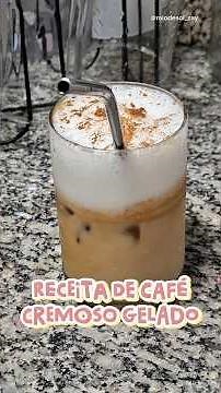 Receita de Café Gelado Fácil e Rápido ☕✨