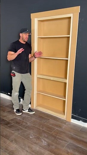 Hidden Bookcase Door | Secret Room Reveal | Murphy Door®