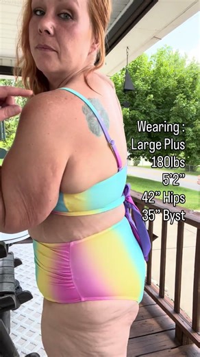 Plus Size Bikini Try On | GORGLITTER High Waisted Swim Review #plussize #amazonfashion
