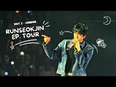 ✨ RUN SEOKJIN EP. TOUR – Day 2 in London at the O2 Arena