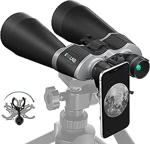 ESSLNB Astronomy Binoculars 13-39X70 Zoom Giant Binoculars with Tripod Adapter Phone Adapter and Case for Bird Watching Hunting and Stargazing (13-39X70)