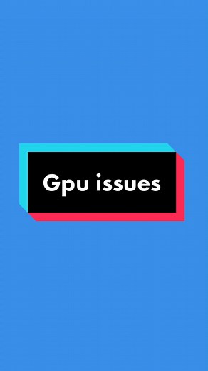 Fix general GPU problems #techjex #pcmr #pctech #techtips #pctechtips #Tiktok #Techtok