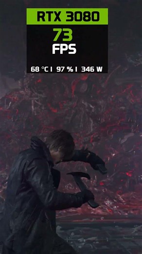 RTX 3080 Resident Evil Requiem 1440p High Settings Ray Tracing On