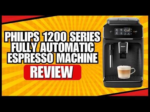 Philips 1200 Series Fully Automatic Espresso Machine Review