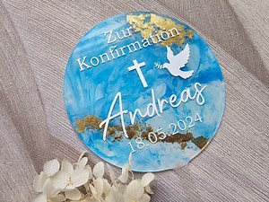 Cake Topper for Confirmation, Cake Topper for Confirmation, Confirmation Topper Personalized, Name Cake Topper, Cake Decoration, Cake Deco - Etsy